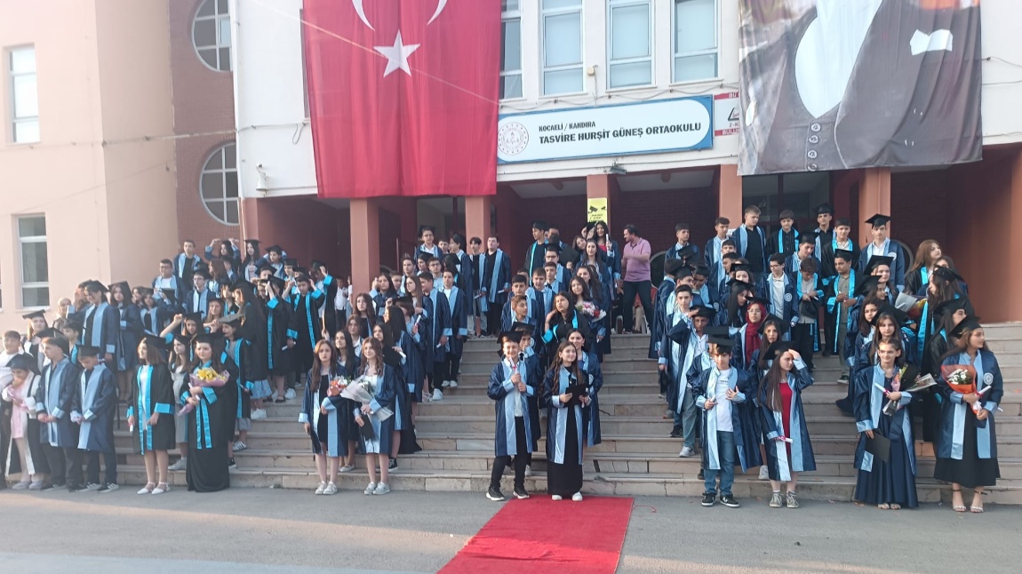 Mezuniyet töreni yaptık